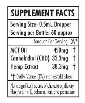 Reign Broad Spectrum CBD Tincture 3000MG